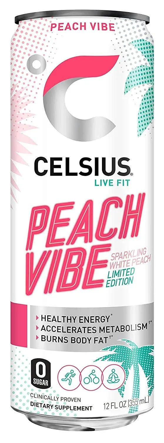 Celsius Sparkling Fitness Drink, 12oz variant