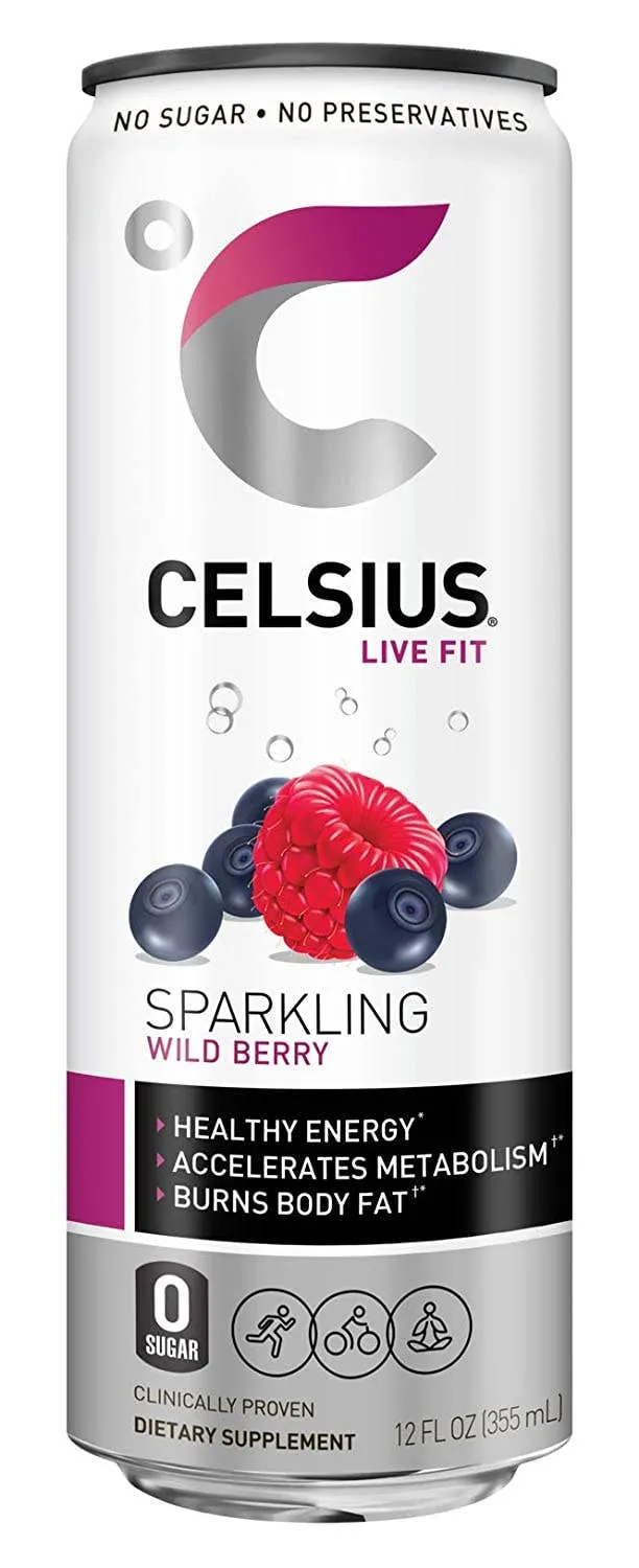 Celsius Sparkling Fitness Drink, 12oz variant