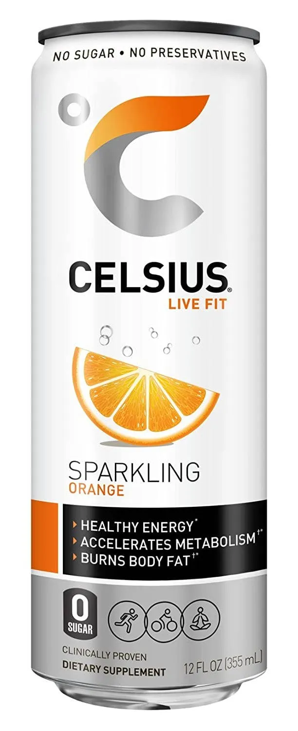 Celsius Sparkling Fitness Drink, 12oz variant