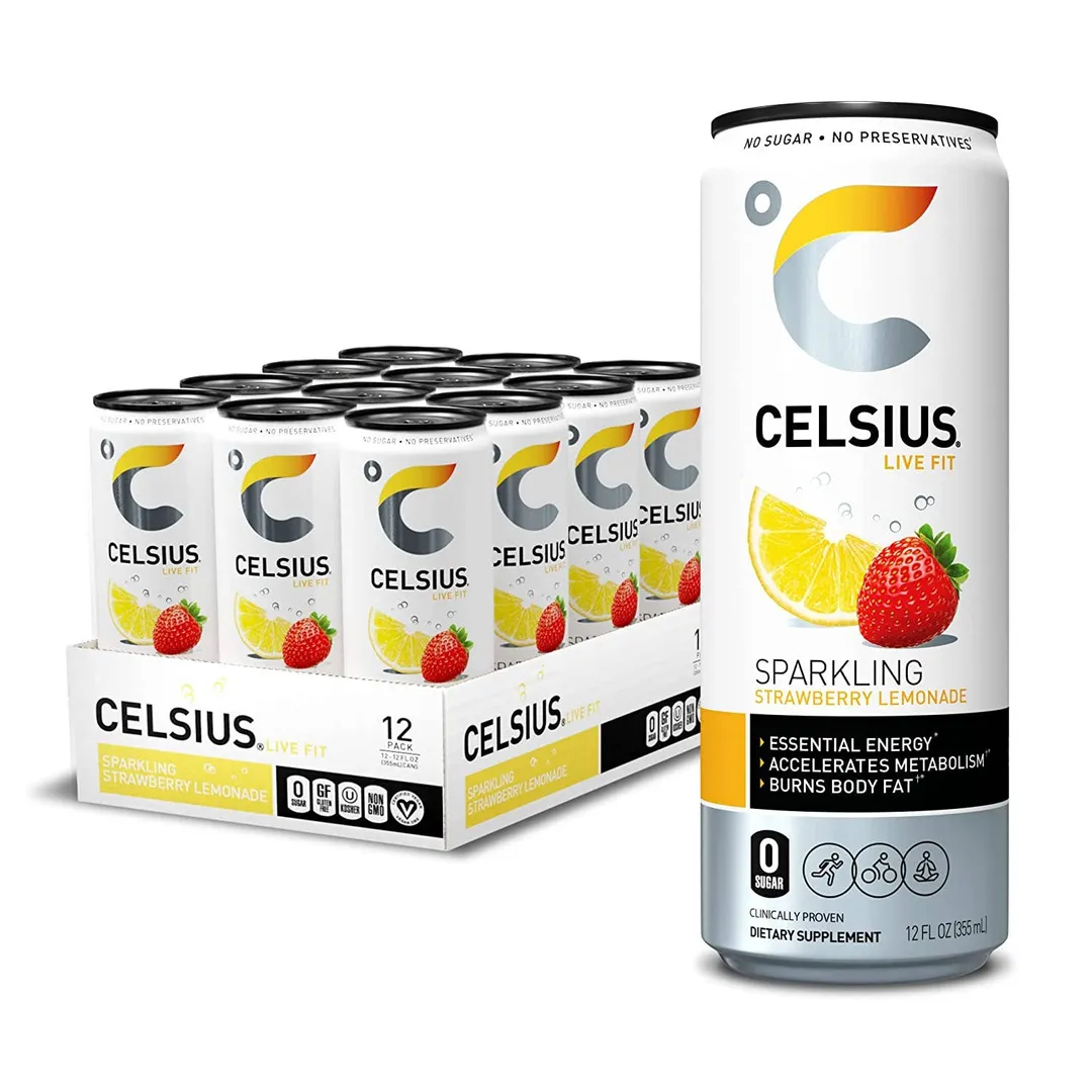 Celsius Sparkling Fitness Drink, 12oz variant