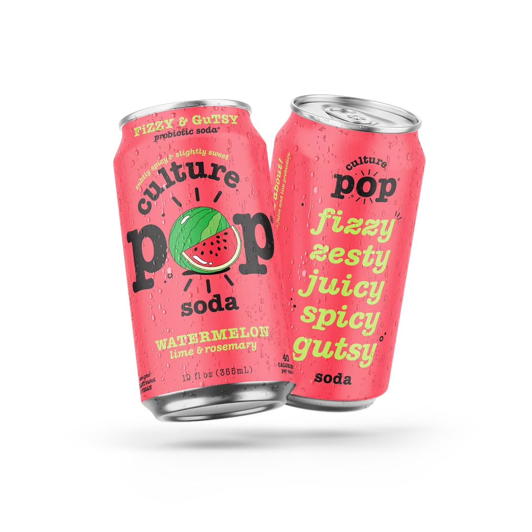 Culture Pop Sparkling Probiotic Soda, 12oz variant