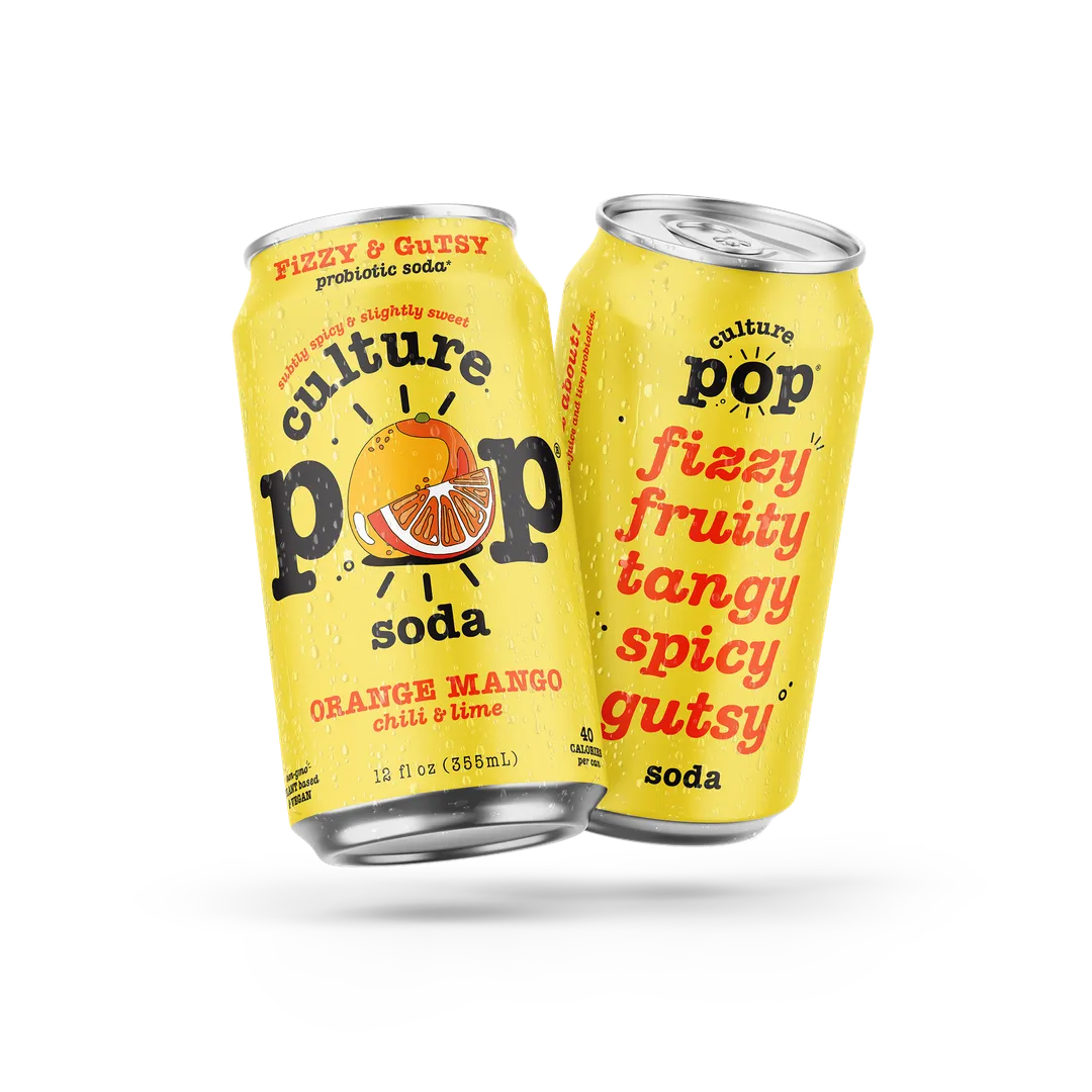 Culture Pop Sparkling Probiotic Soda, 12oz variant