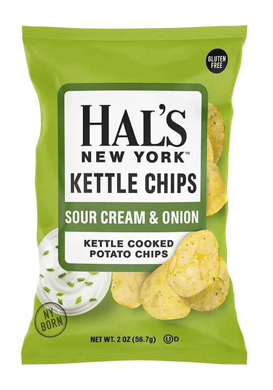 Hal's New York Kettle Cooked Potato Chips, 2oz variant