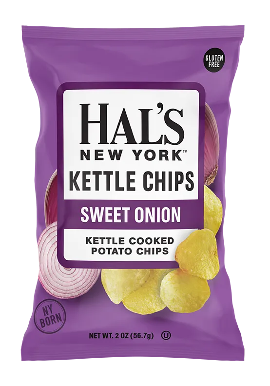 Hal's New York Kettle Cooked Potato Chips, 2oz variant