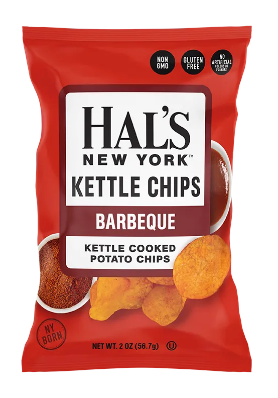 Hal's New York Kettle Cooked Potato Chips, 2oz variant