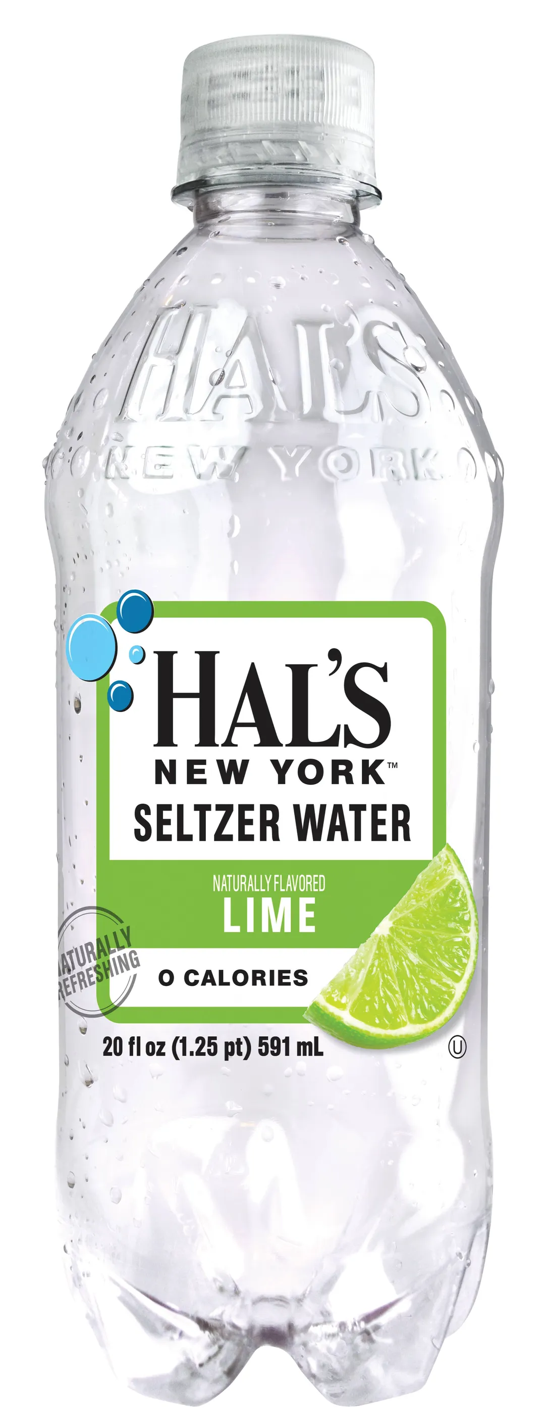Hal's New York Seltzer Water, 20oz variant