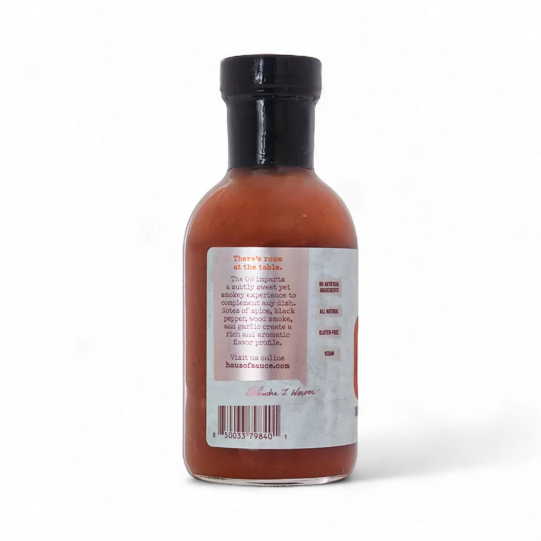 Haus of Sauce, The OG Smokey BBQ Sauce, 12oz