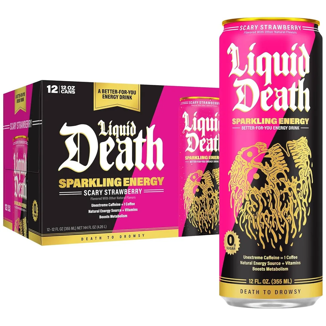 Liquid Death Sparkling Energy Drink 12oz variant