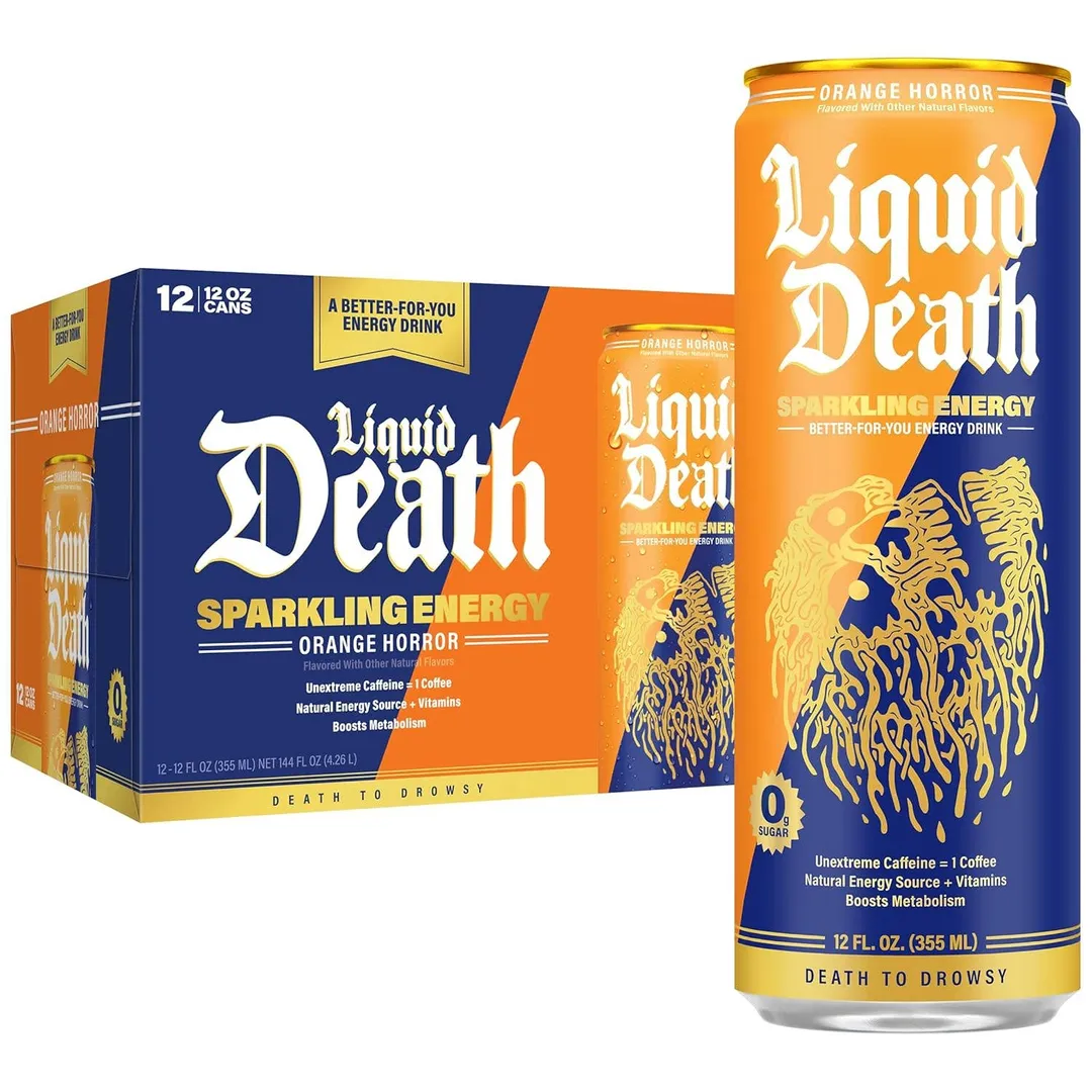 Liquid Death Sparkling Energy Drink 12oz variant