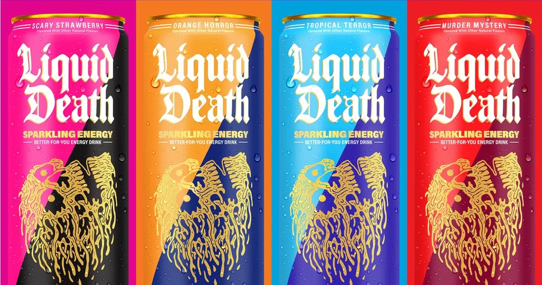 Liquid Death Sparkling Energy Drink 12oz