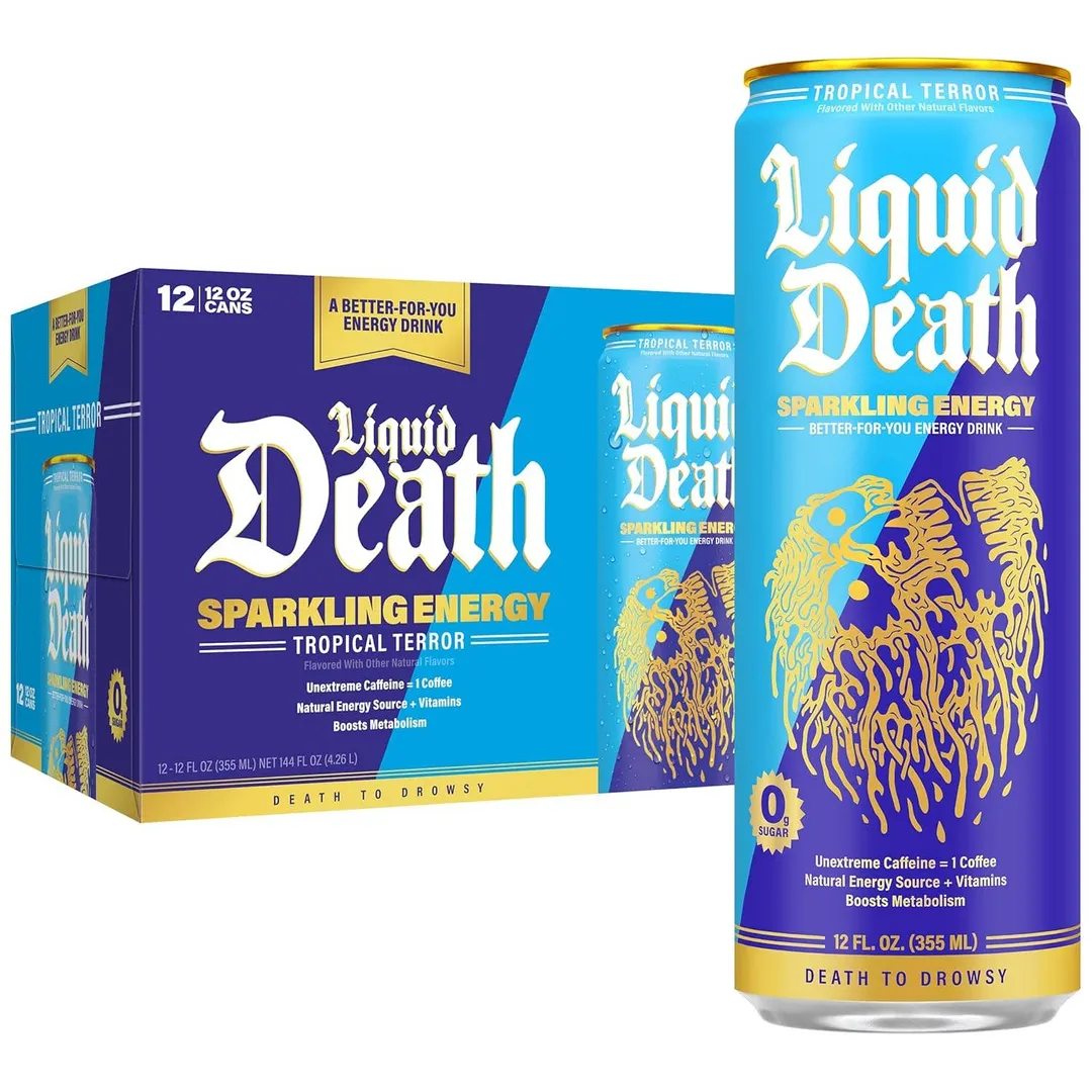 Liquid Death Sparkling Energy Drink 12oz variant