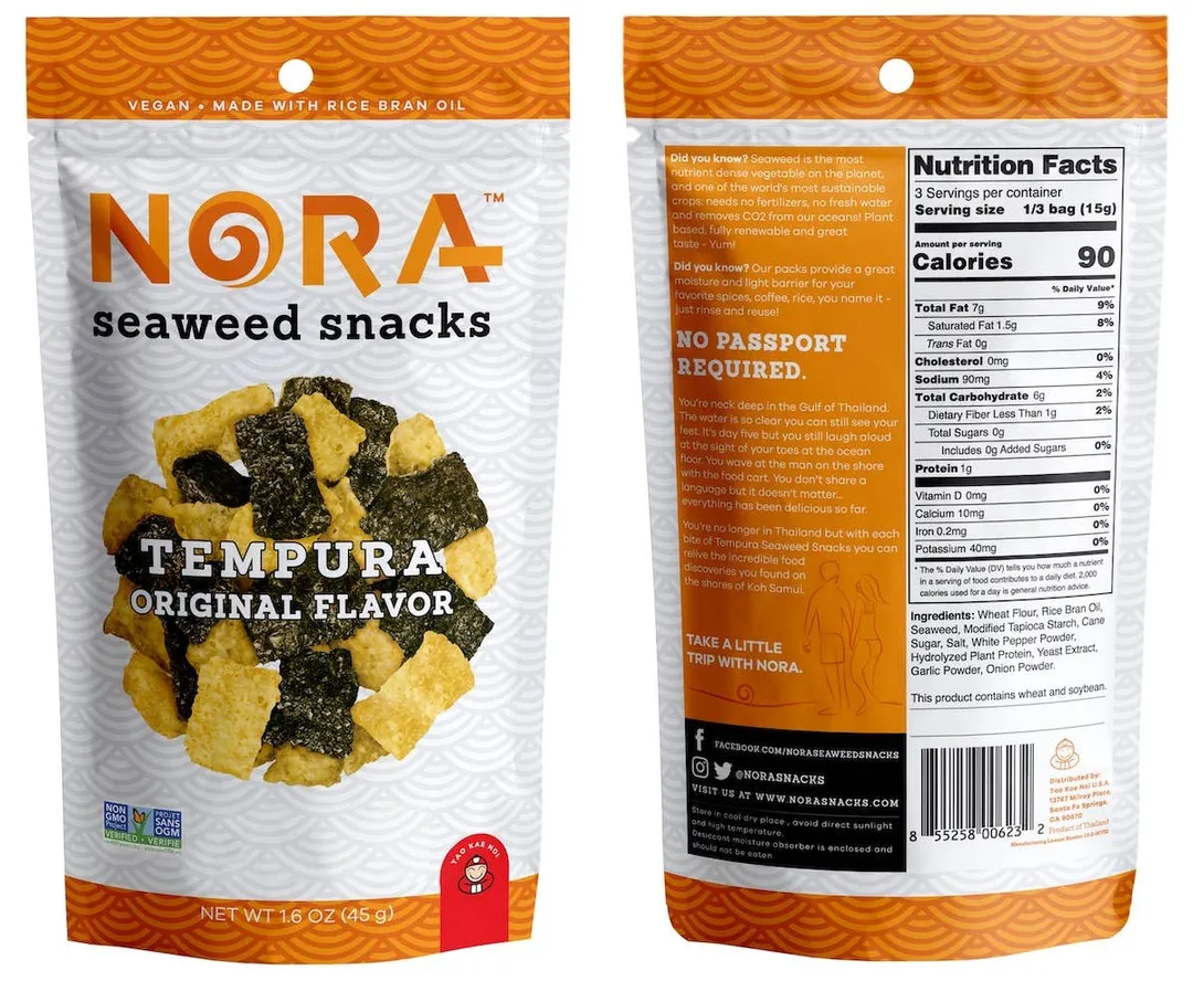Nora Premium Seaweed Snacks variant
