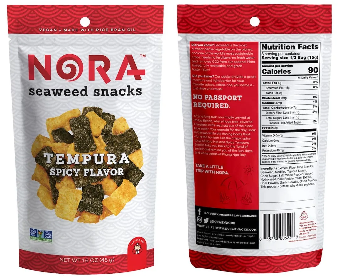 Nora Premium Seaweed Snacks variant