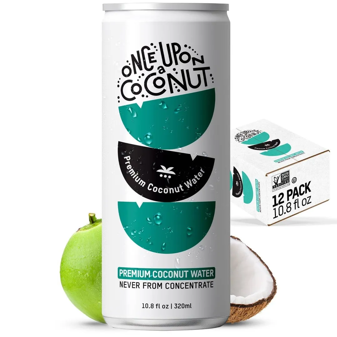Once Upon A Coconut Premium Natural Coconut Water, 10.8oz variant