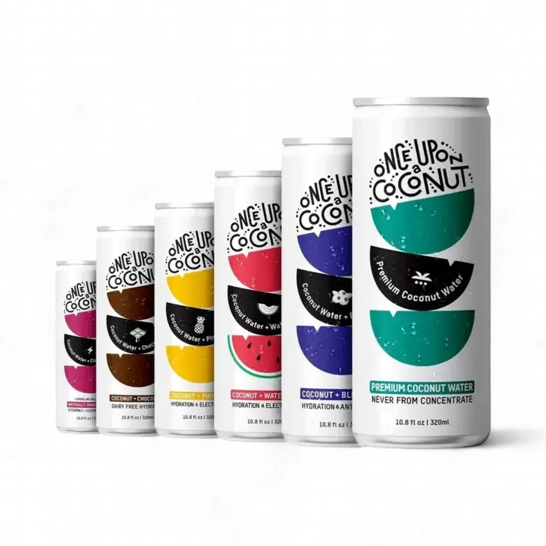 Once Upon A Coconut Premium Natural Coconut Water, 10.8oz