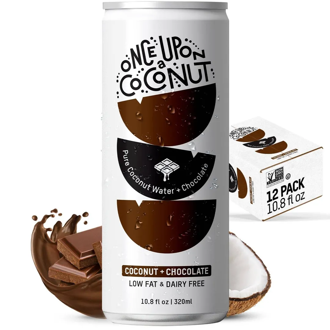Once Upon A Coconut Premium Natural Coconut Water, 10.8oz variant