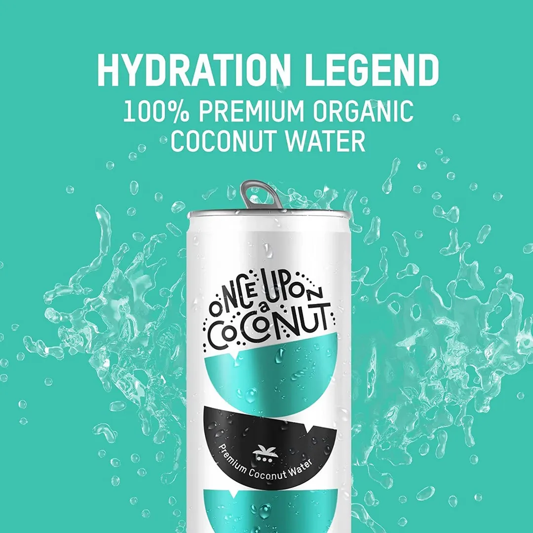 Once Upon A Coconut Premium Natural Coconut Water, 10.8oz