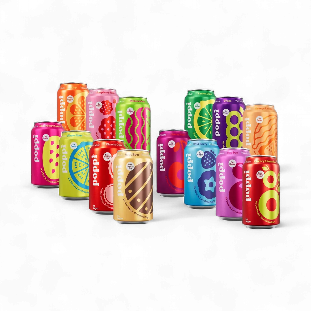 Poppi Prebiotic Soda 12oz,