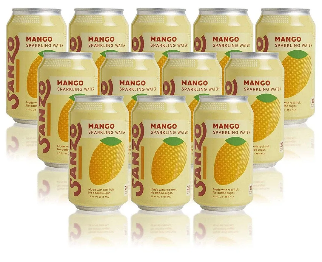 Sanzo Flavored Sparkling Water, 12oz  variant
