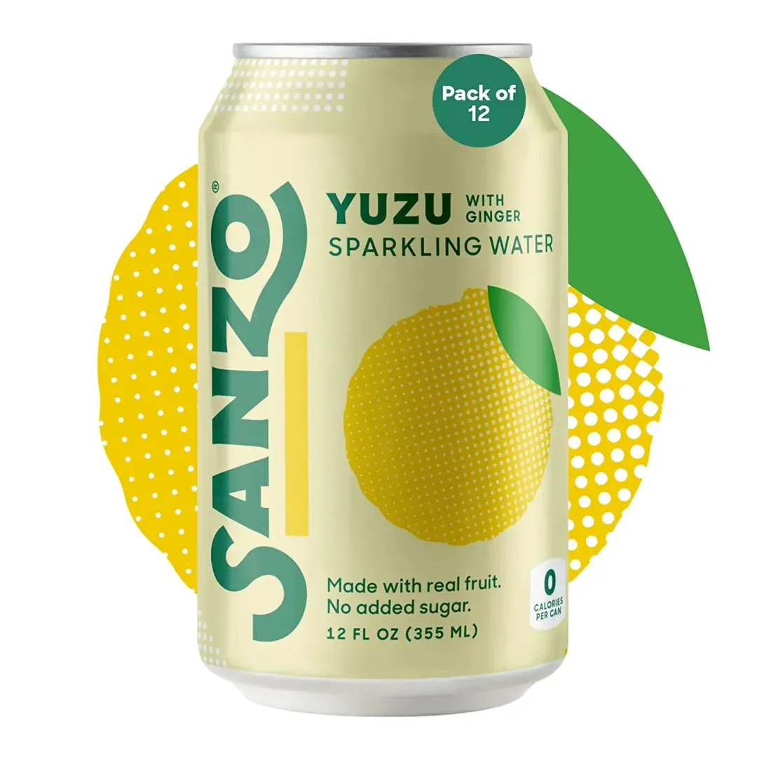 Sanzo Flavored Sparkling Water, 12oz  variant