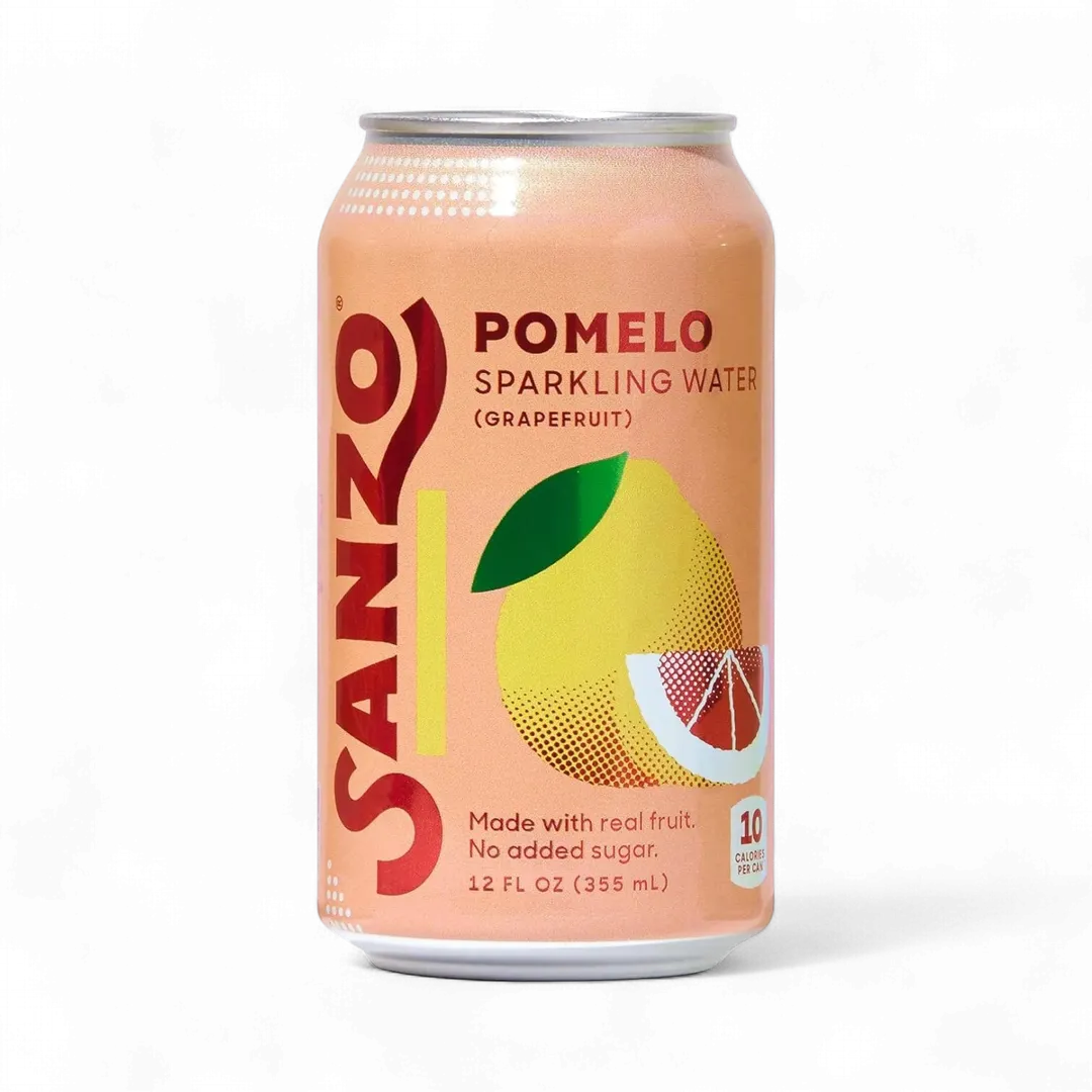 Sanzo Flavored Sparkling Water, 12oz 