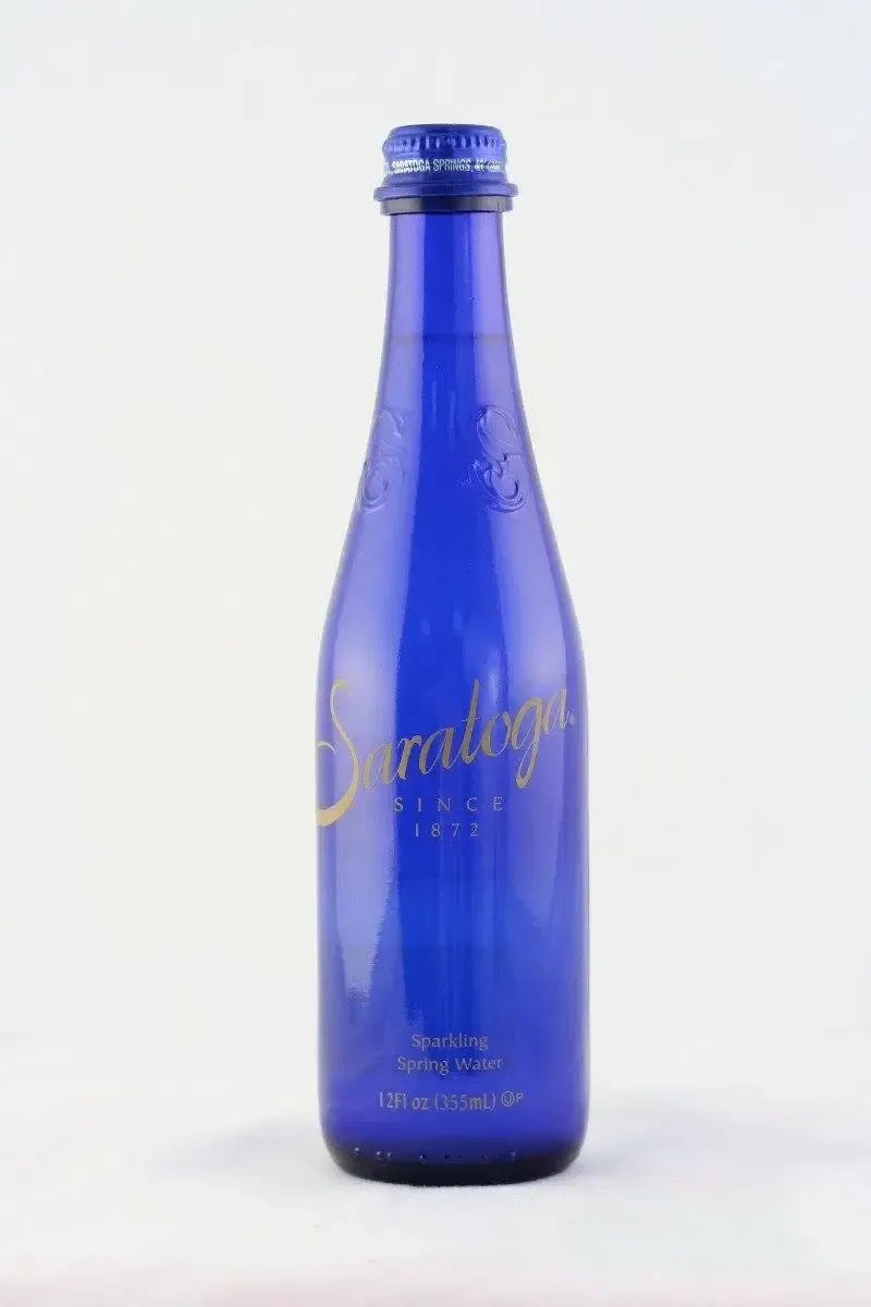 Saratoga Spring Water Still or Sparkling, 12oz variant