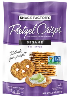 Snack Factory Pretzel Crisps, 7.2oz