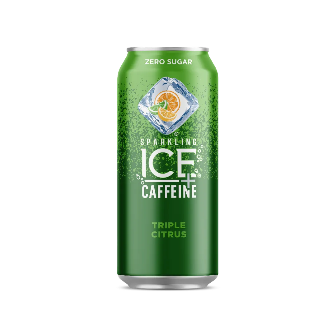 Sparkling Ice + Caffeine Sparkling Water, 16 oz variant