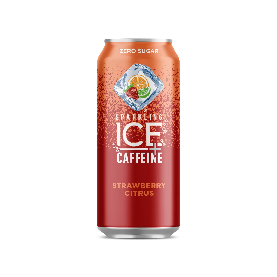 Sparkling Ice + Caffeine Sparkling Water, 16 oz variant