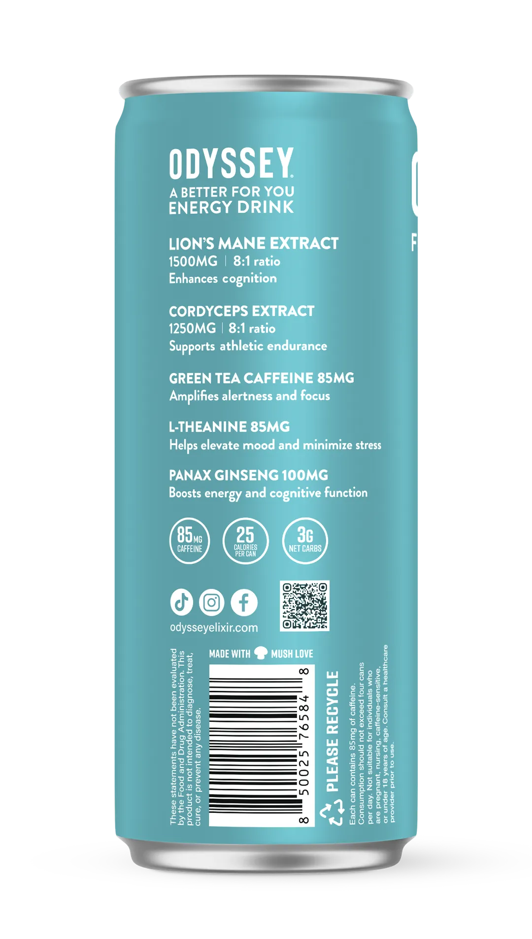 Tropical - Odyssey Functional Energy (85mg)