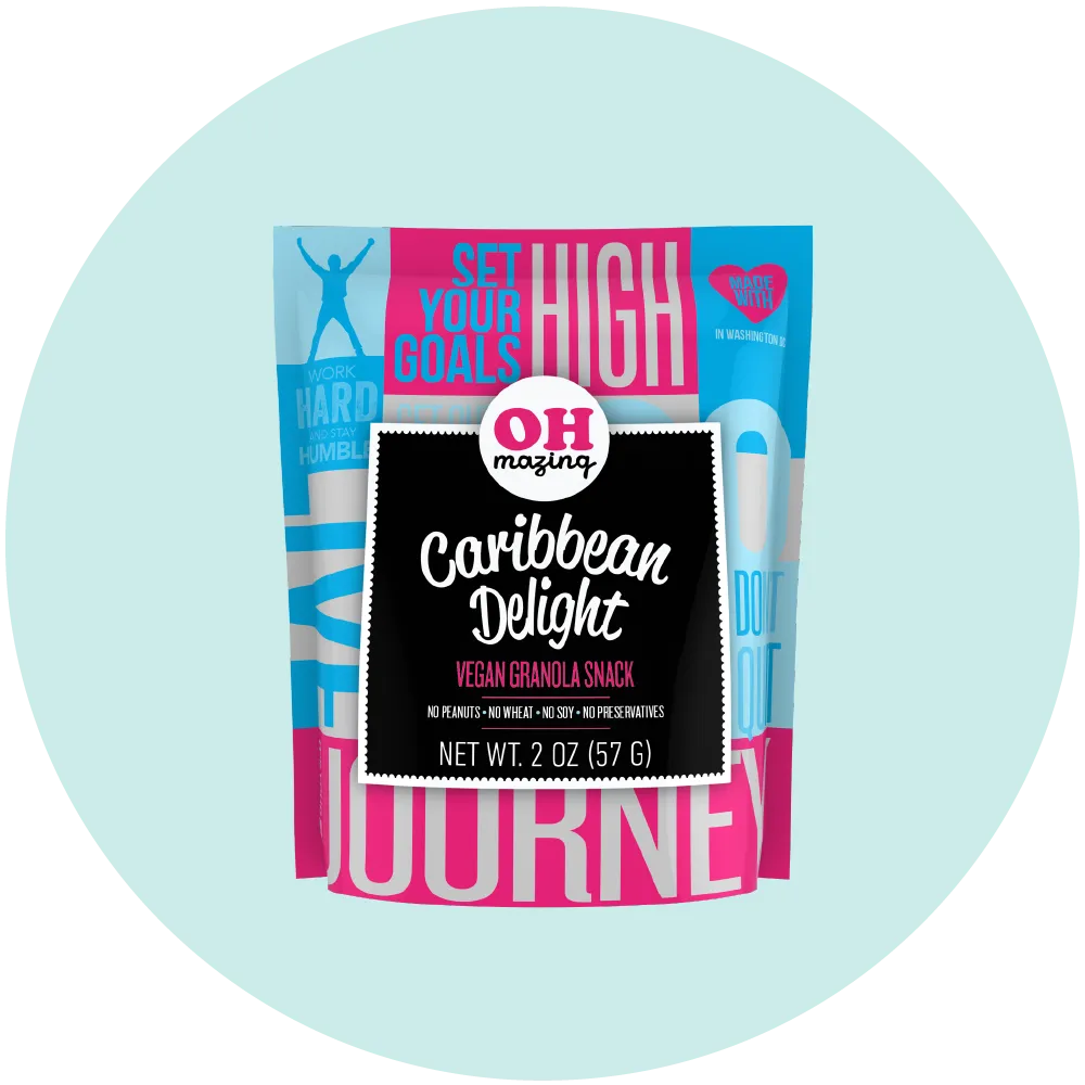 2 oz, Caribbean Delight Granola Snack, Gluten-free, Soy-free