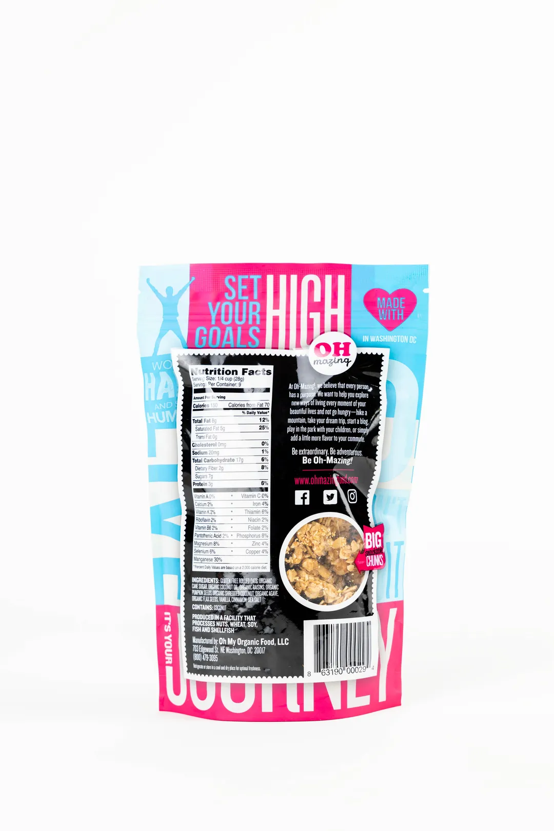 9 oz, Caribbean Delight Granola, Vegan, Nut-free
