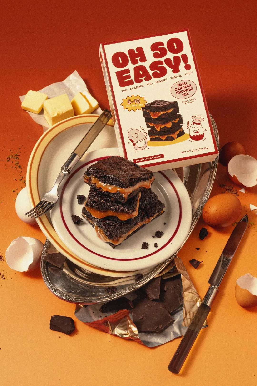 Miso Caramel Brownie Mix