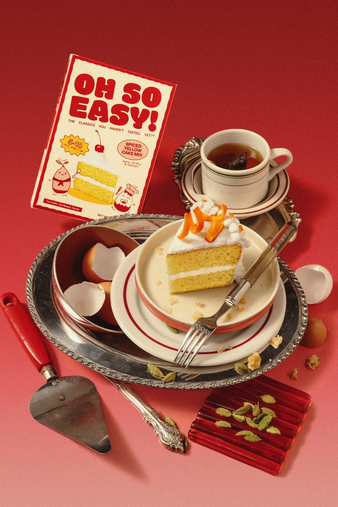 Spiced Yellow Cake Mix