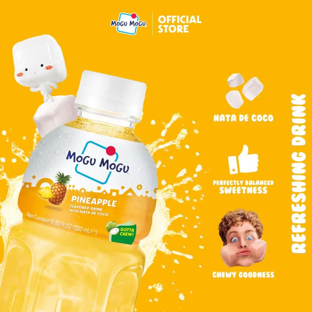 Mogu Mogu Pineapple 500ml (24pk)