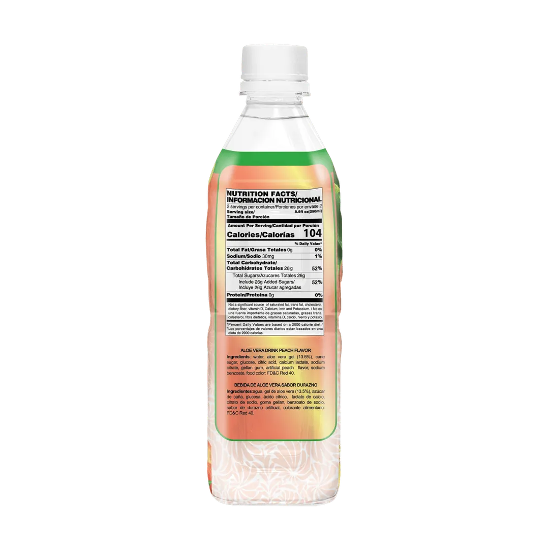 Tan Do Aloe Peach 500ml (12pk)