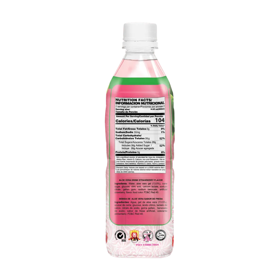 Tan Do Aloe Strawberry 500ml (12pk)