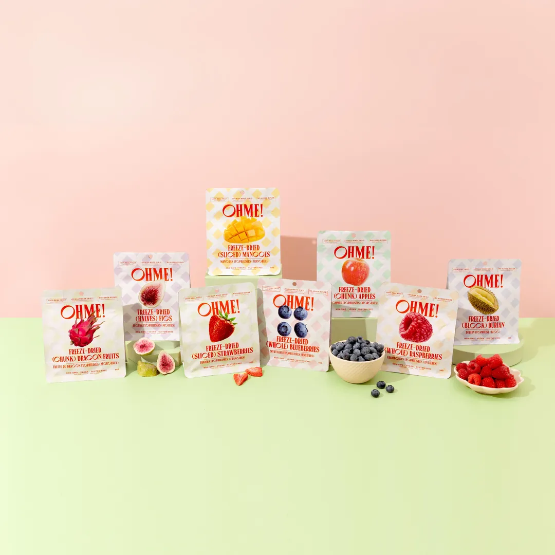 Freeze-Dried Dragon Fruits (Chunk)