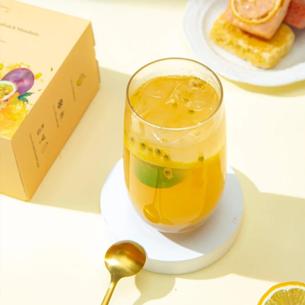 Fresh Fruit Tea - Passionfruit & Mandarin