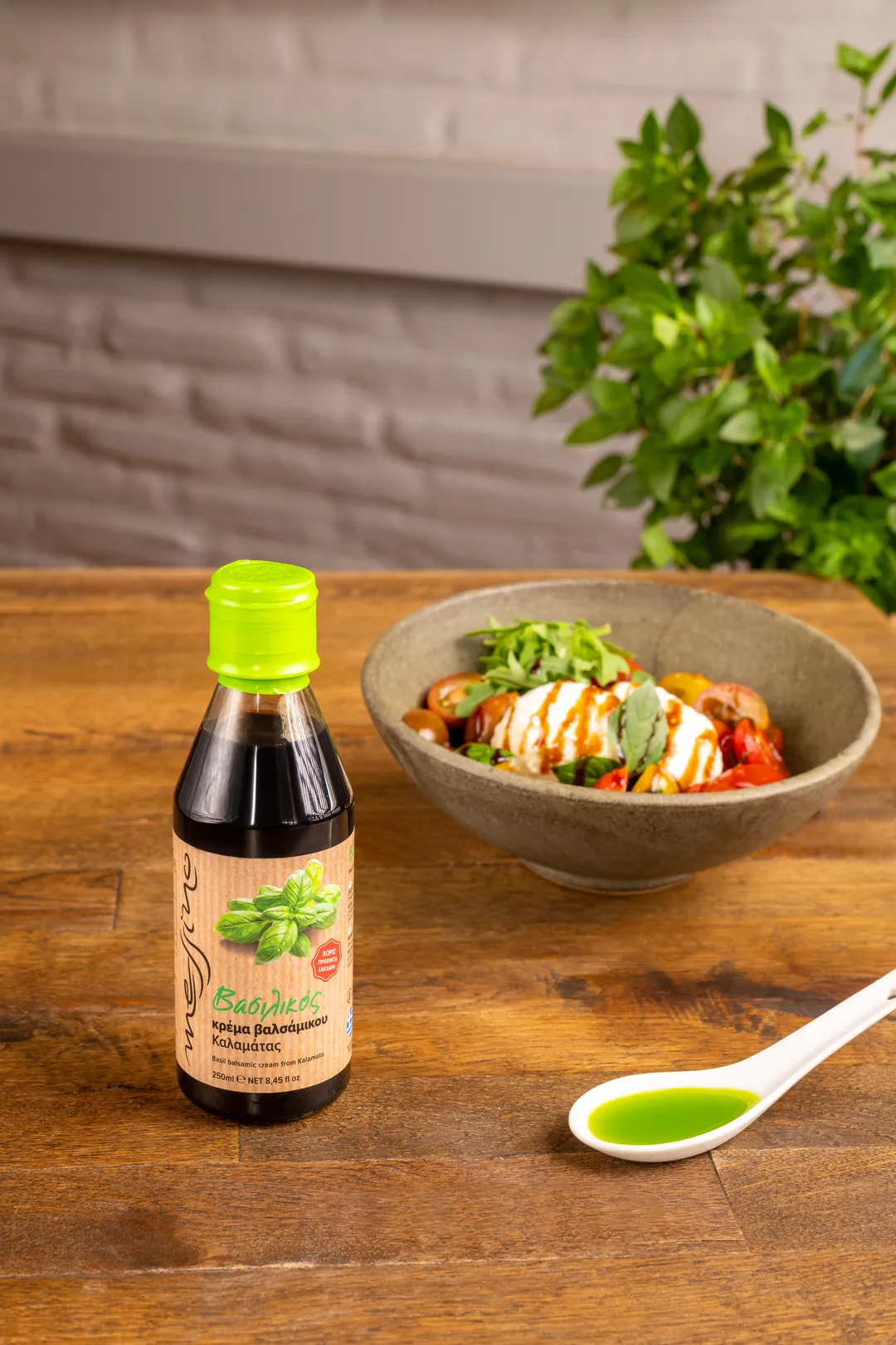 Messino Basil Balsamic Glaze, 250 ml