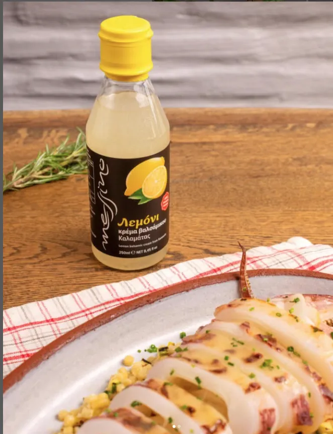 Messino Lemon Balsamic Glaze imported from Greece, 250 ml