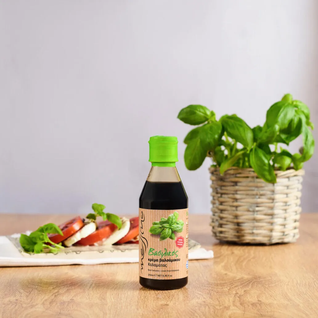 Messino Basil Balsamic Glaze, 250 ml