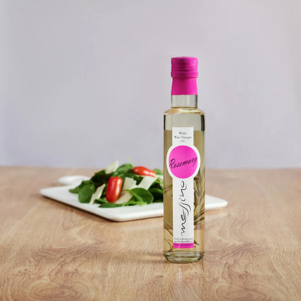 Messino White Wine Vinegar with Rosemary, 250 ml