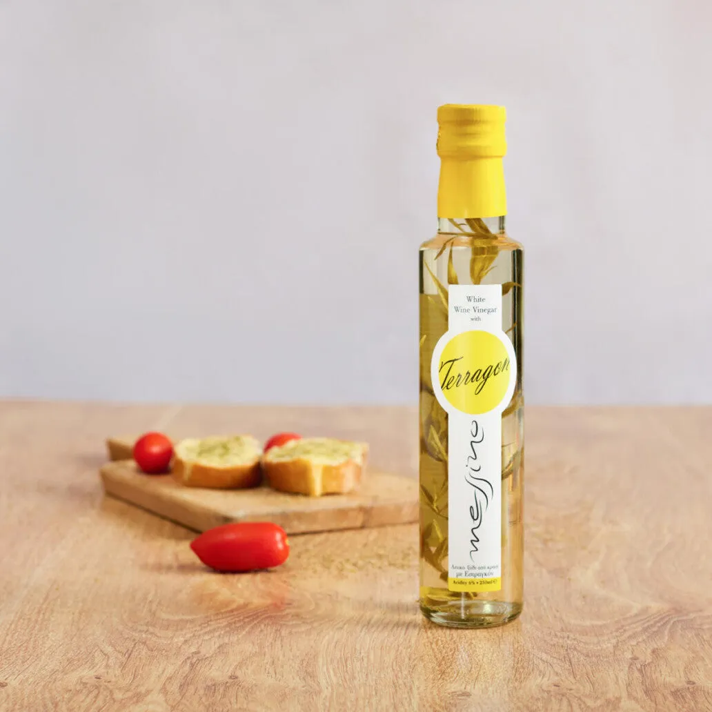 Messino White Wine Vinegar with Tarragon, 250 ml