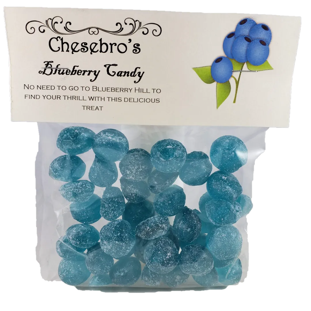 Blueberry Hard Candy Drops, 4.5 oz.