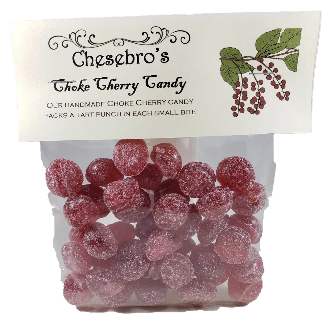 Choke Cherry Hard Candy Drops, 4.5 oz.