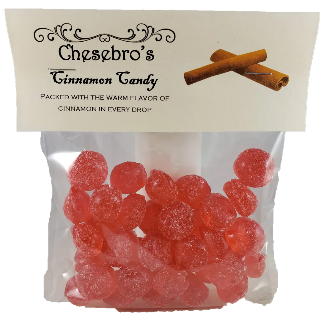 Cinnamon Hard Candy Drops, 4.5 oz.