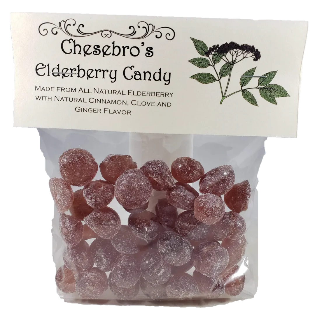 Elderberry Hard Candy Drops, 4.5 oz.