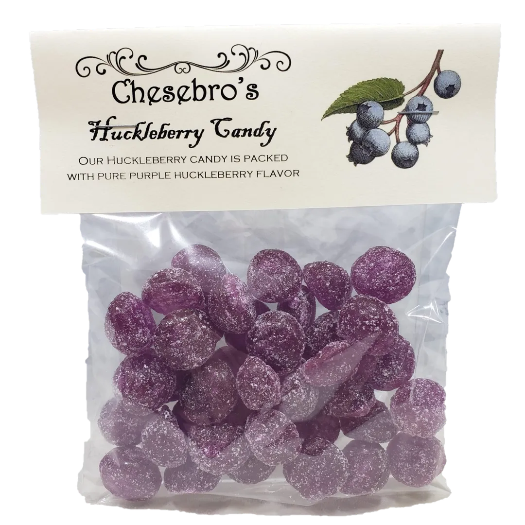 Huckleberry Hard Candy Drops, 4.5 oz.