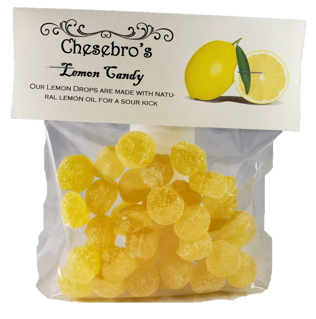 Lemon Hard Candy Drops, 4.5 oz.